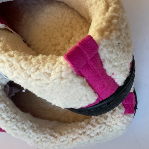 DEARFOAMS DELUXE Women's "Libby Quilted" Memory Foam Slippers NWT Size M 7-8 - Picture 5 of 6